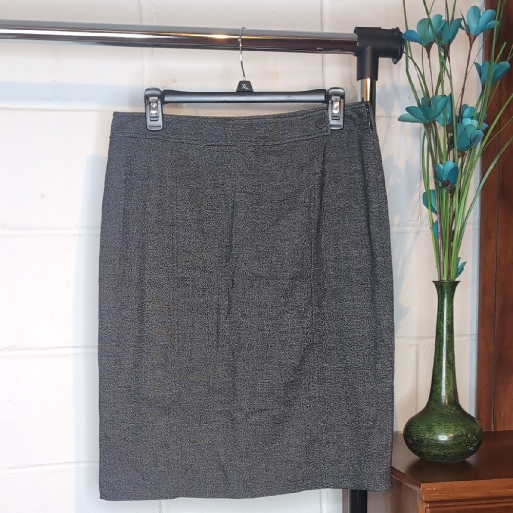 Classic Gray Women's Pencil Skirt
